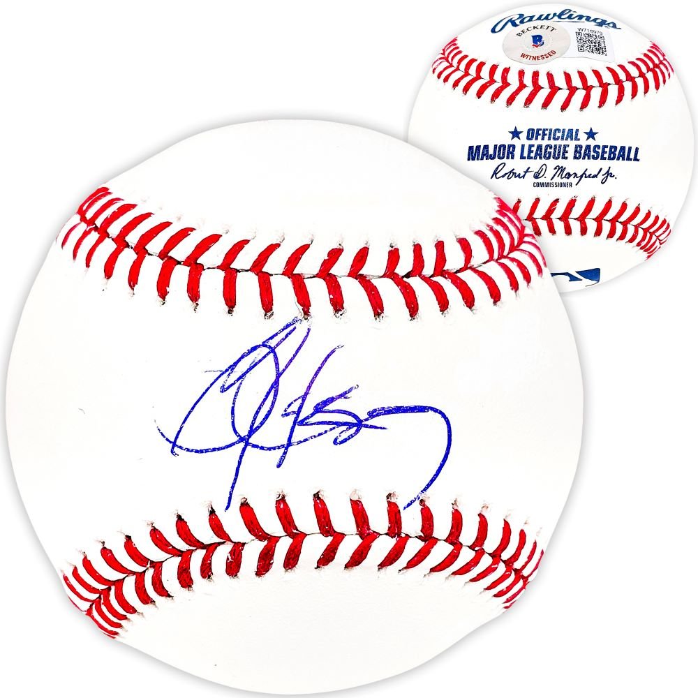 Bo Jackson Autographed Kansas City Royals Official MLB Baseball - Perfect for Sports Memorabilia Collectors & Royals Fans - Great for Display, Gifts, and Home Decor