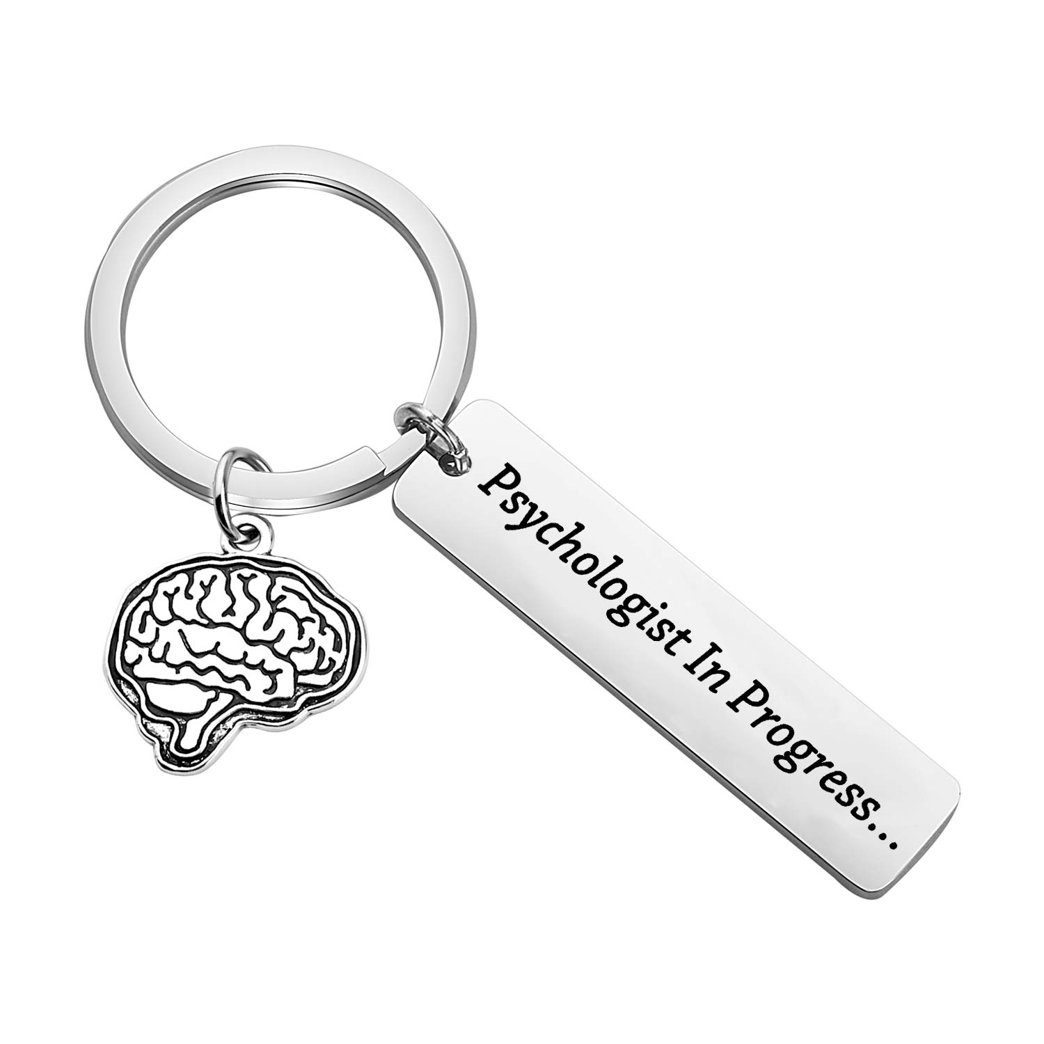 Psychologist Graduation Gift Keychain - Perfect for School Psychologist & College Graduation - Ideal for Psychologist in Progress - Great for Office Decor, Backpack Accessory & Daily Motivation