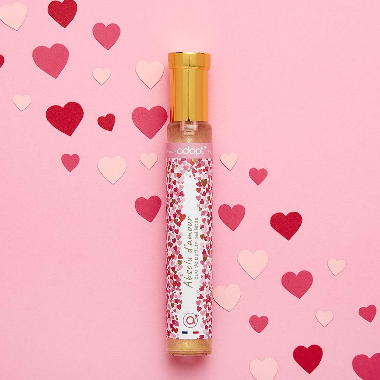 Absolu d'Amour Glitter Eau de Parfum - Sparkling Floral Fragrance for Women | Perfect for Date Nights & Special Occasions