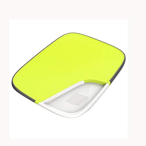 TWDYC Double-Sided Cutting Board - Reversible Meat Chopping Board with Juice Groove, Non-Slip Kitchen Cutting Board for Meat, Vegetables, Fruits - Perfect for Meal Prep, Baby Food & Home Cooking