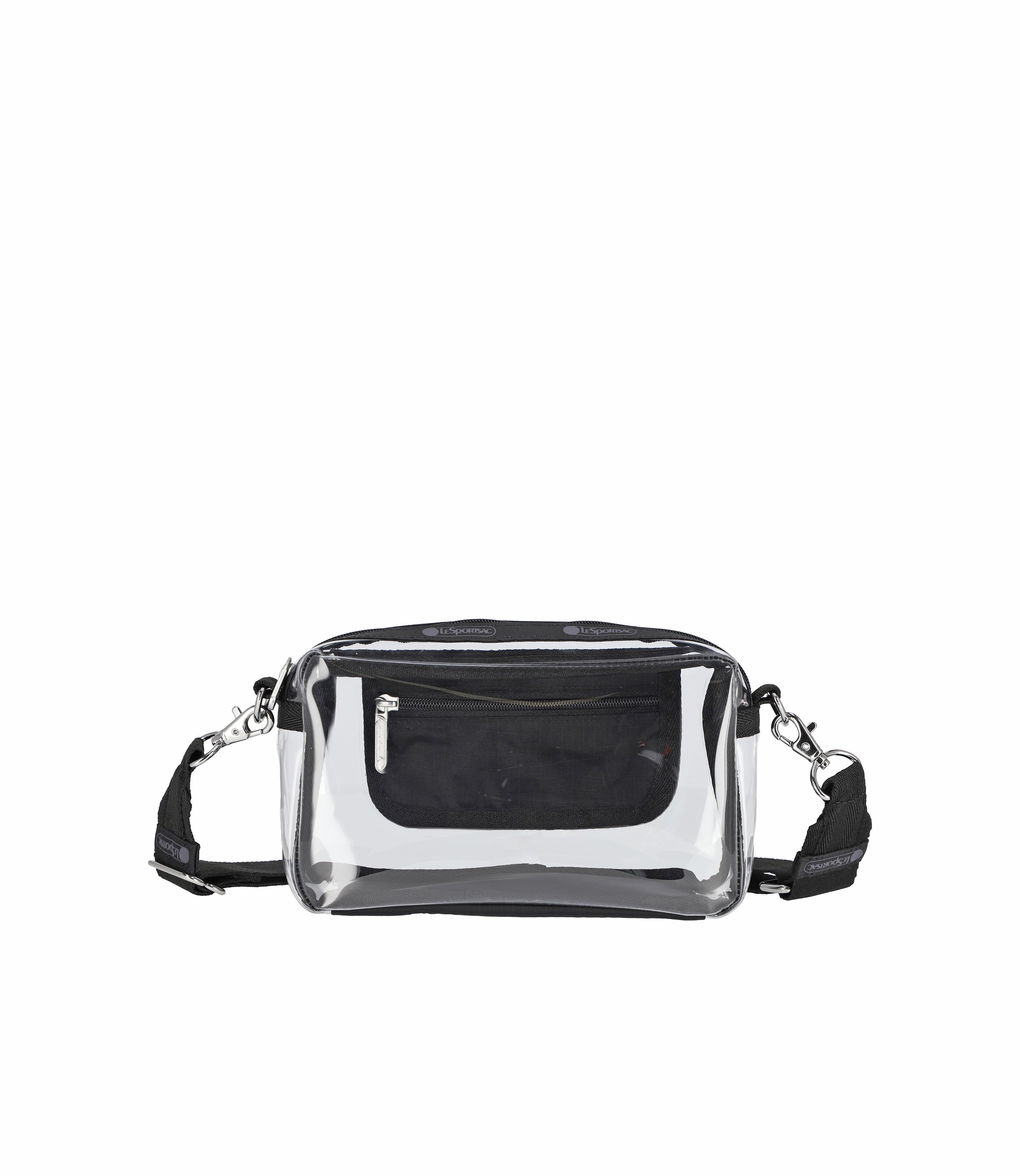 Clear East/West Phone Crossbody Bag for Women - Stylish & Secure Crossbody Purse with Adjustable Strap - Perfect for Travel, Shopping, and Everyday Use