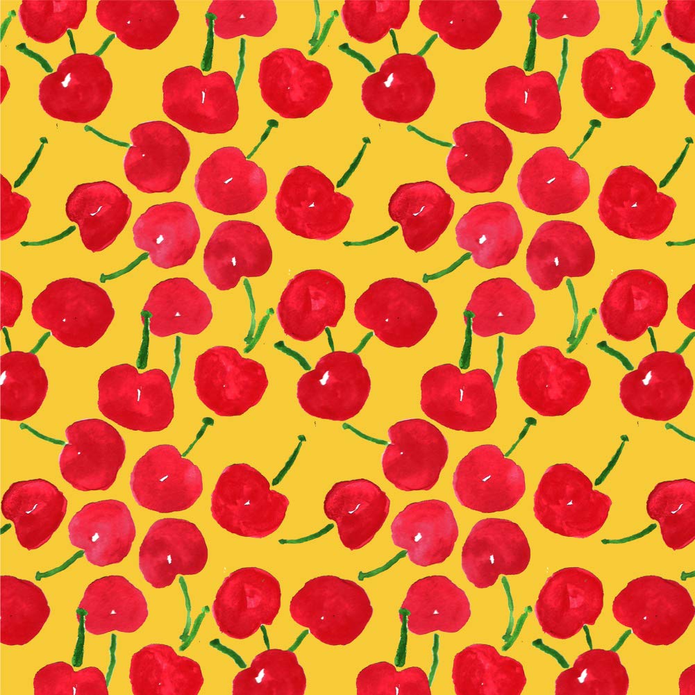 Cheery Cherries Gift Wrap Paper Rolls - Festive Holiday Wrapping Paper for Birthdays, Christmas & Party Presents - GRAPHICS & MORE