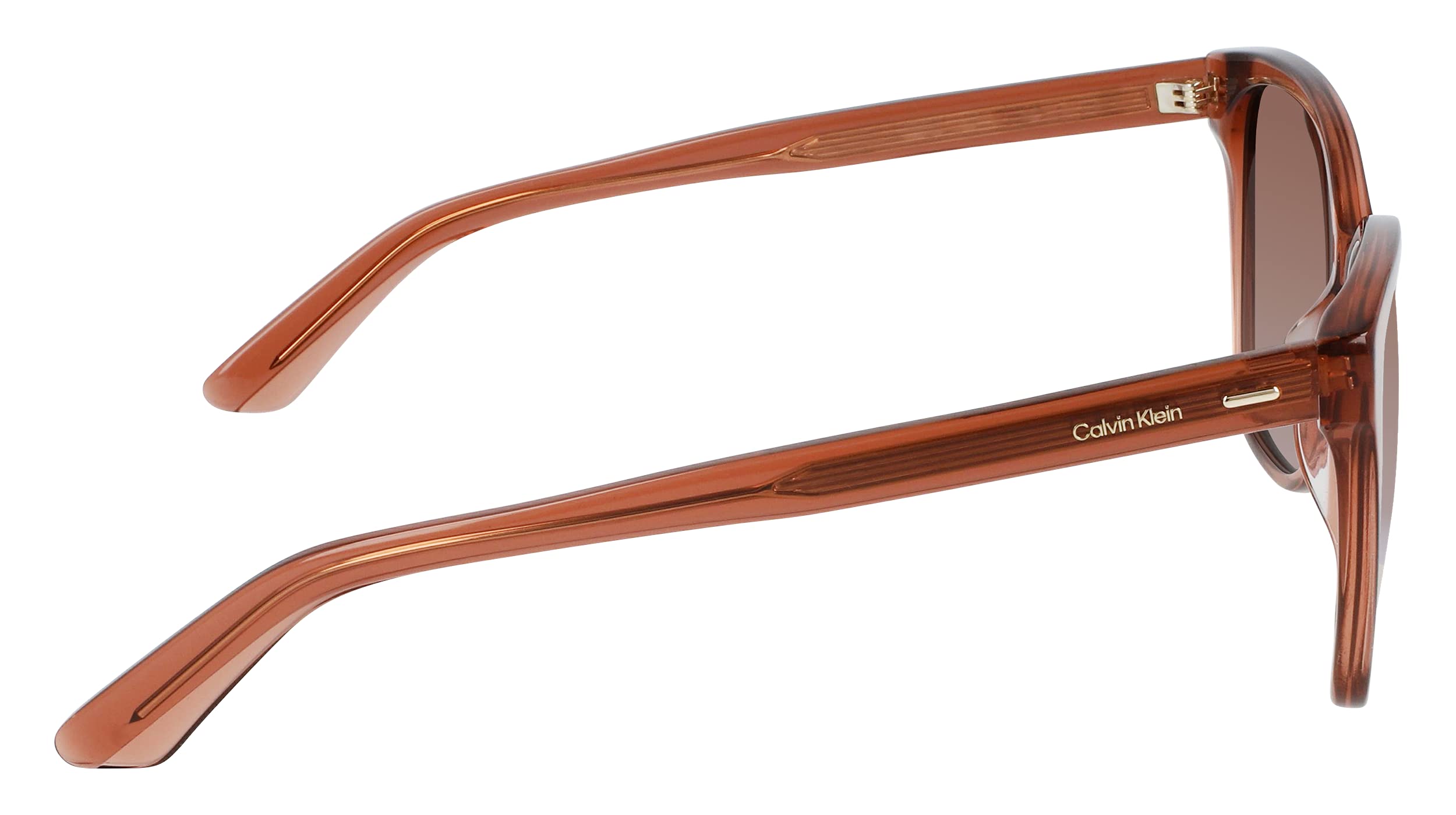 Calvin Klein CK21529S Rectangular Sunglasses for Men & Women - UV Protection, Polarized Lenses, Fashionable Aviator Style - Perfect for Driving, Beach & Outdoor Activities