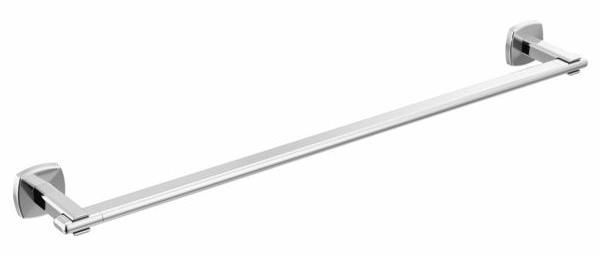 Allaria 24-Inch Chrome Towel Bar - Premium Bathroom Accessory for Modern Homes | Perfect for Bathrooms, Spas & Luxury Hotels