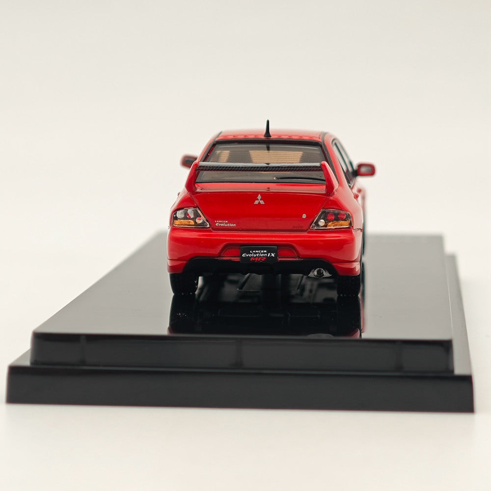 1/64 Scale Hobby Japan Mitsubishi Lancer GSR Evolution IX Evo 9 MR Diecast Model Car with Detailed Engine Display - Perfect for Collectors, Racing Enthusiasts and Scale Model Displays