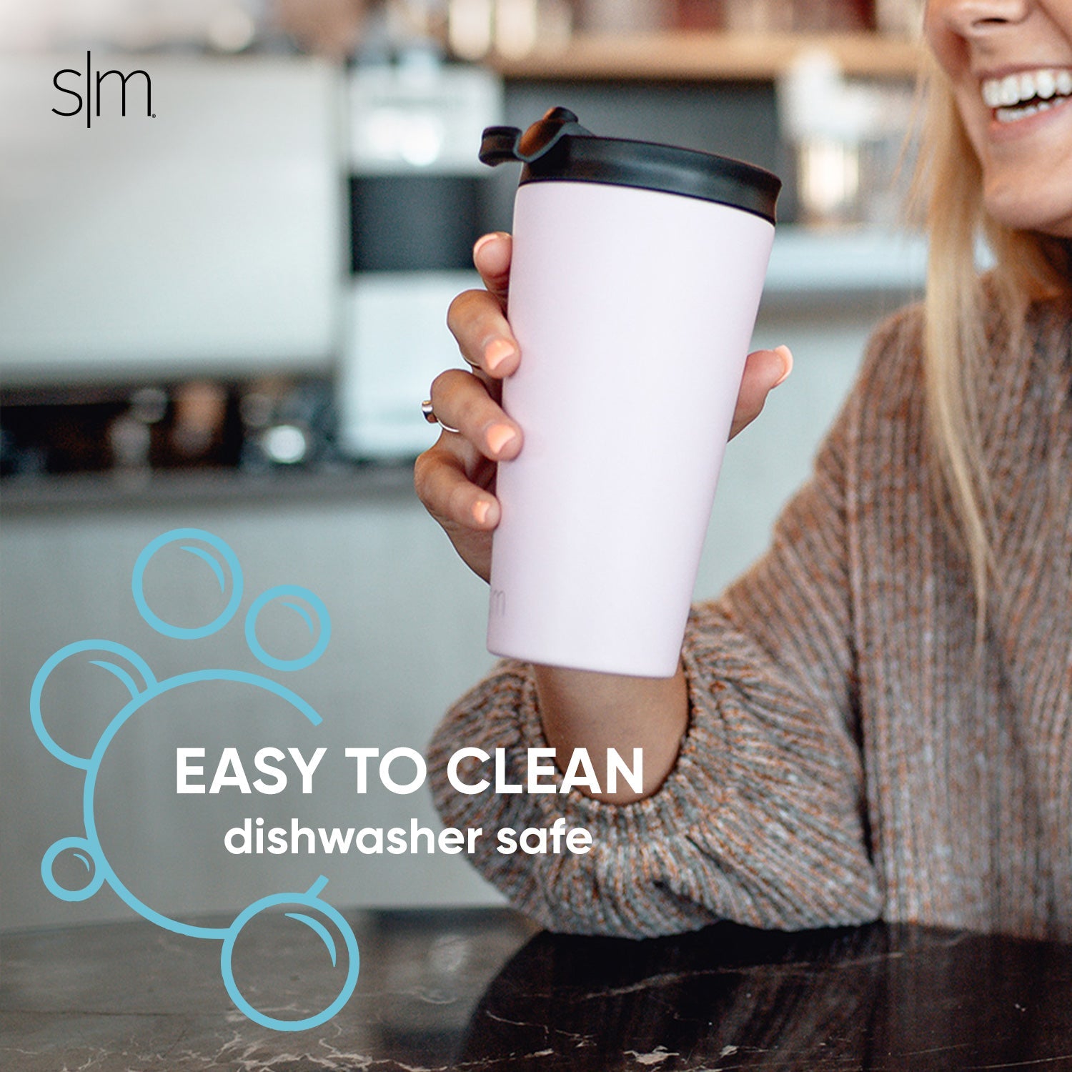 16Oz Classic Stainless Steel Tumbler with Lid and Straw - Insulated Double Wall Vacuum Cup for Hot & Cold Drinks - Perfect for Coffee, Tea, Water, Smoothies at Home, Office, Gym or Travel