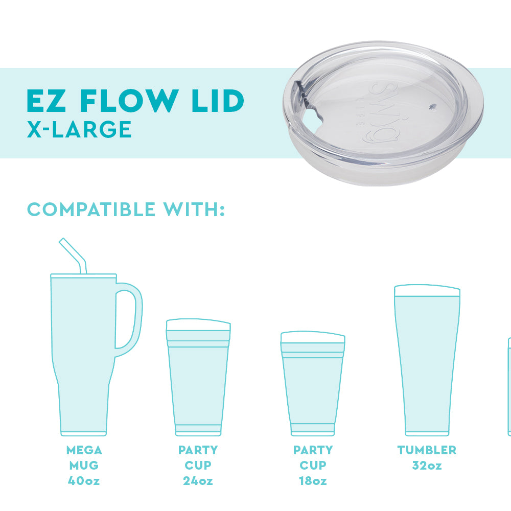 EZ Flow Lid - Leak-Proof & Durable Silicone Cover for Food Storage Containers | Perfect for Meal Prep, Leftovers & On-the-Go Snacks