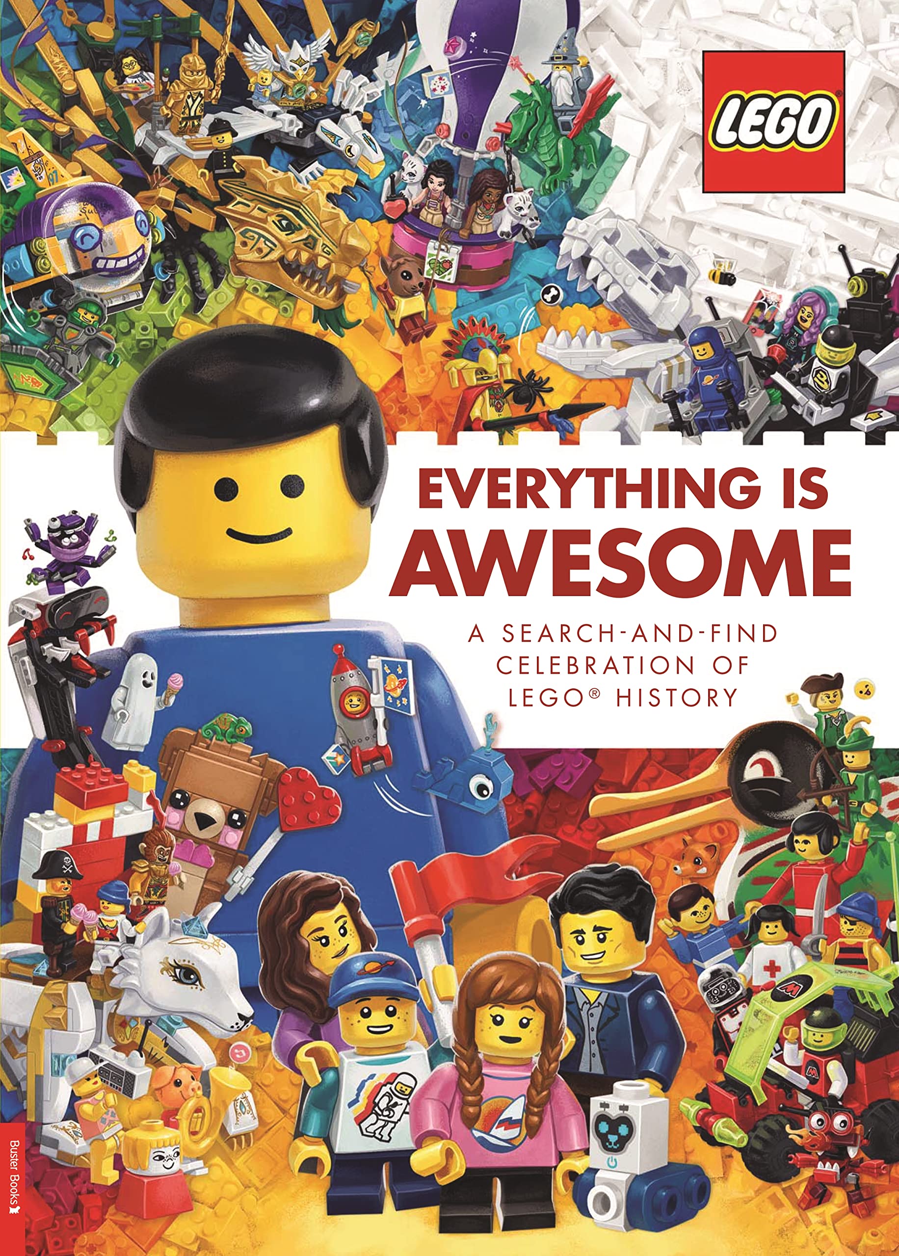 LEGO® Books: Everything is Awesome - Search & Find Adventure Celebrating LEGO® History | Fun Learning Activity for Kids & LEGO® Fans | Perfect for Family Game Nights & Educational Play