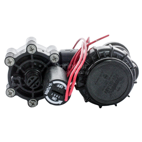 Hunter PGV101ASV 1-Inch Anti-Siphon Electric Valve with Flow Control - Female x Female Threads for Irrigation Systems, Lawn Sprinklers & Water Control