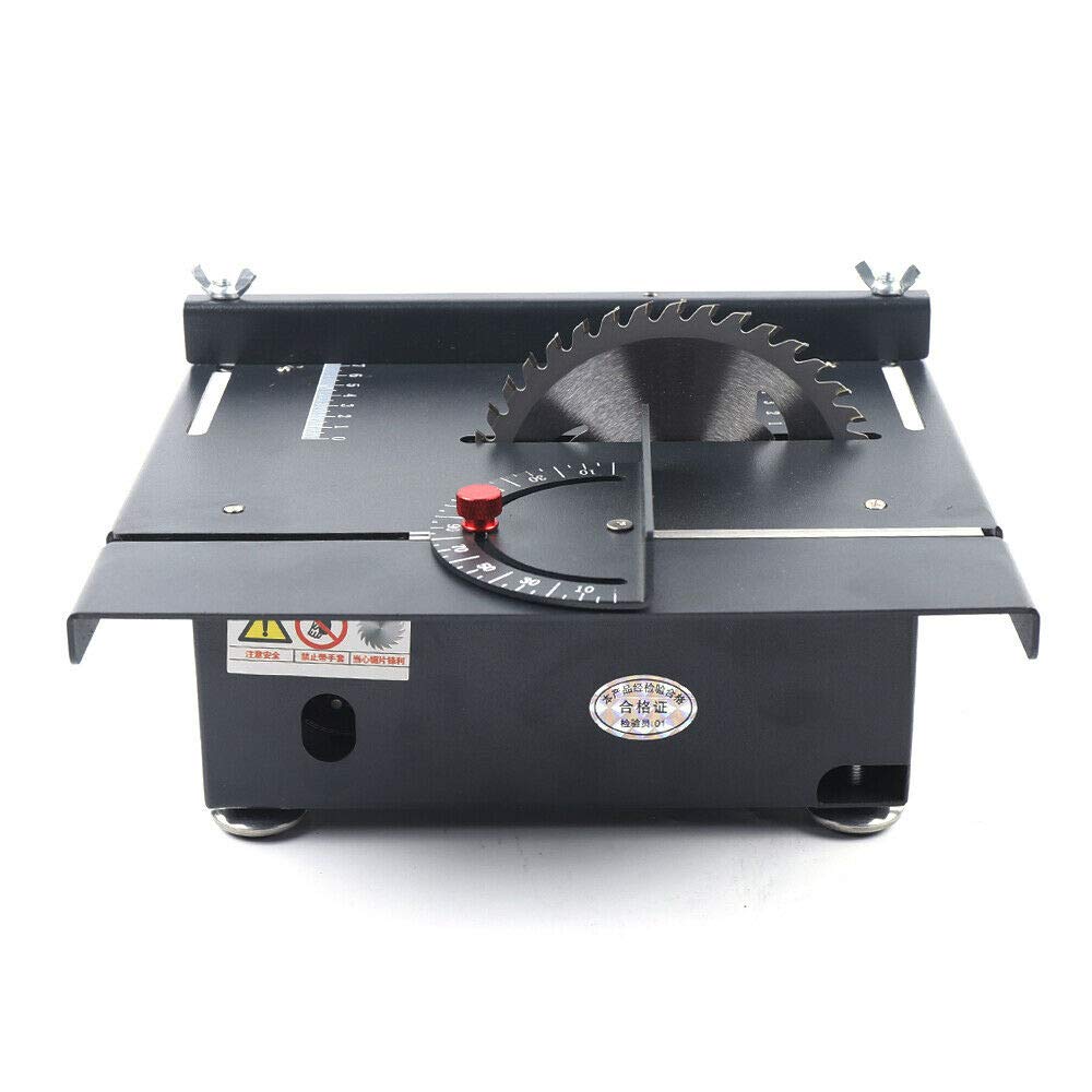 24V Mini Table Saw - Adjustable Speed Portable Woodworking Tool for DIY & Wooden Models