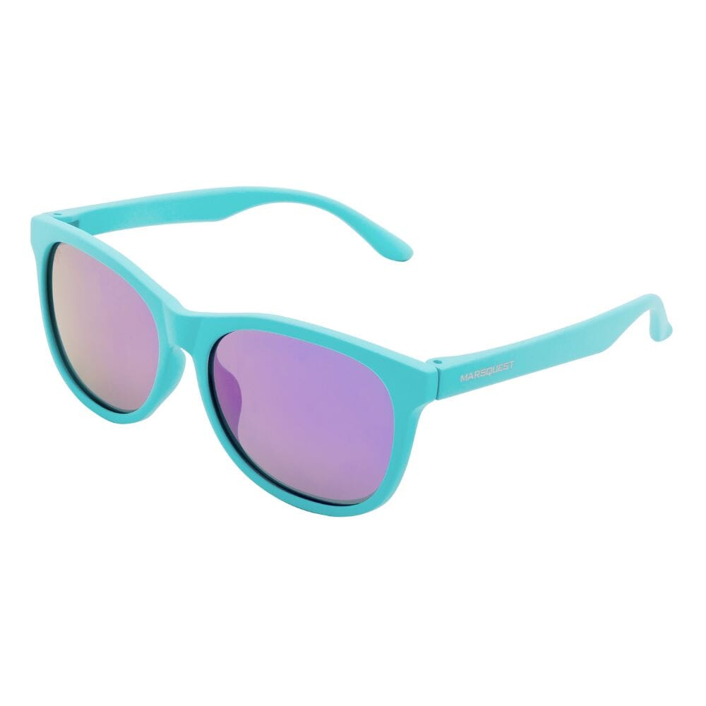 Marsquest Momentum Polarized Sunglasses for Men & Women - Baby Blue & Purple Gradient UV Protection - Perfect for Running, Driving, and Outdoor Activities