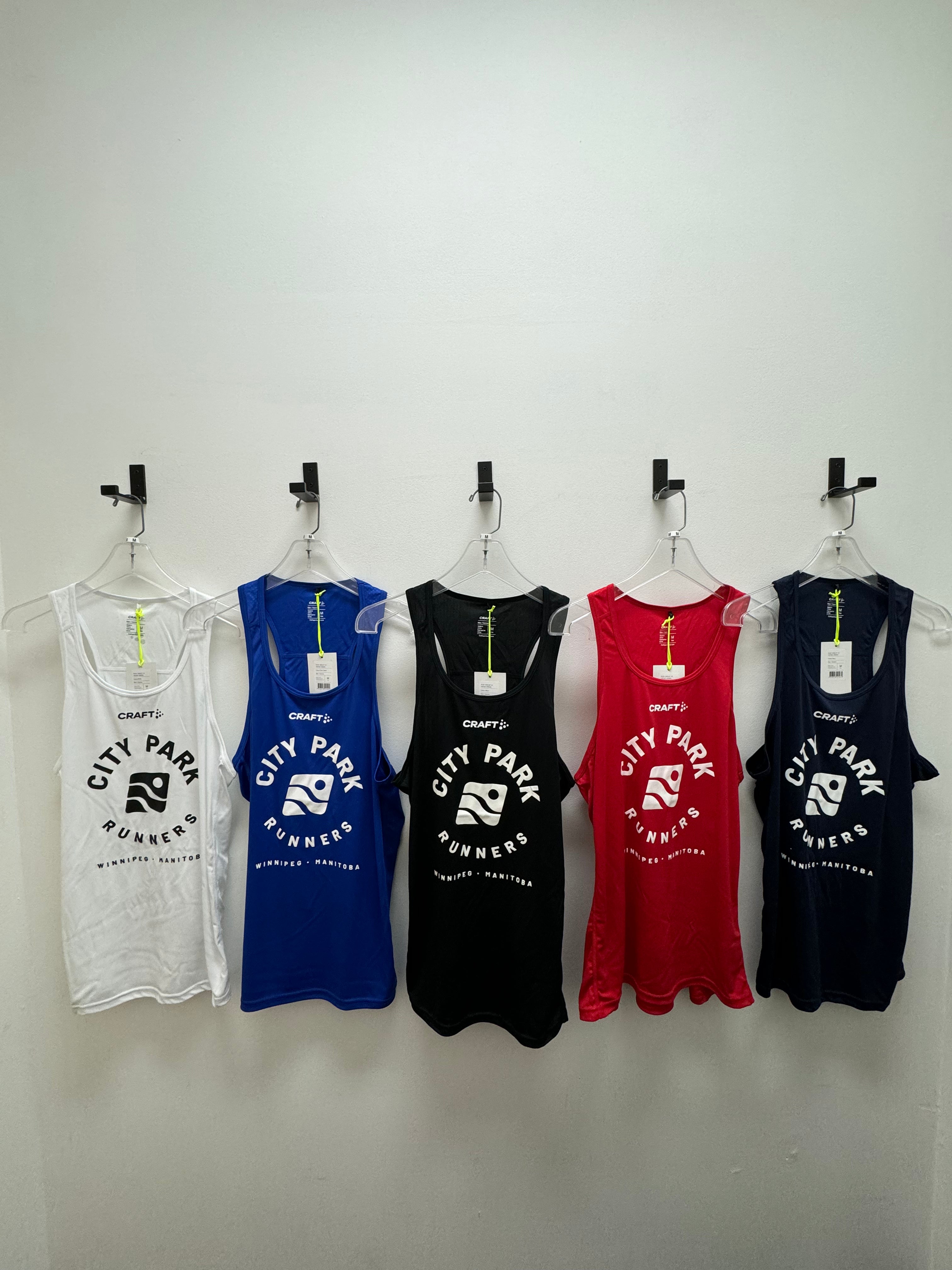 Women's Running Singlet - Lightweight Breathable Craft X City Park Tank Top for Jogging, Gym Workouts & Outdoor Activities