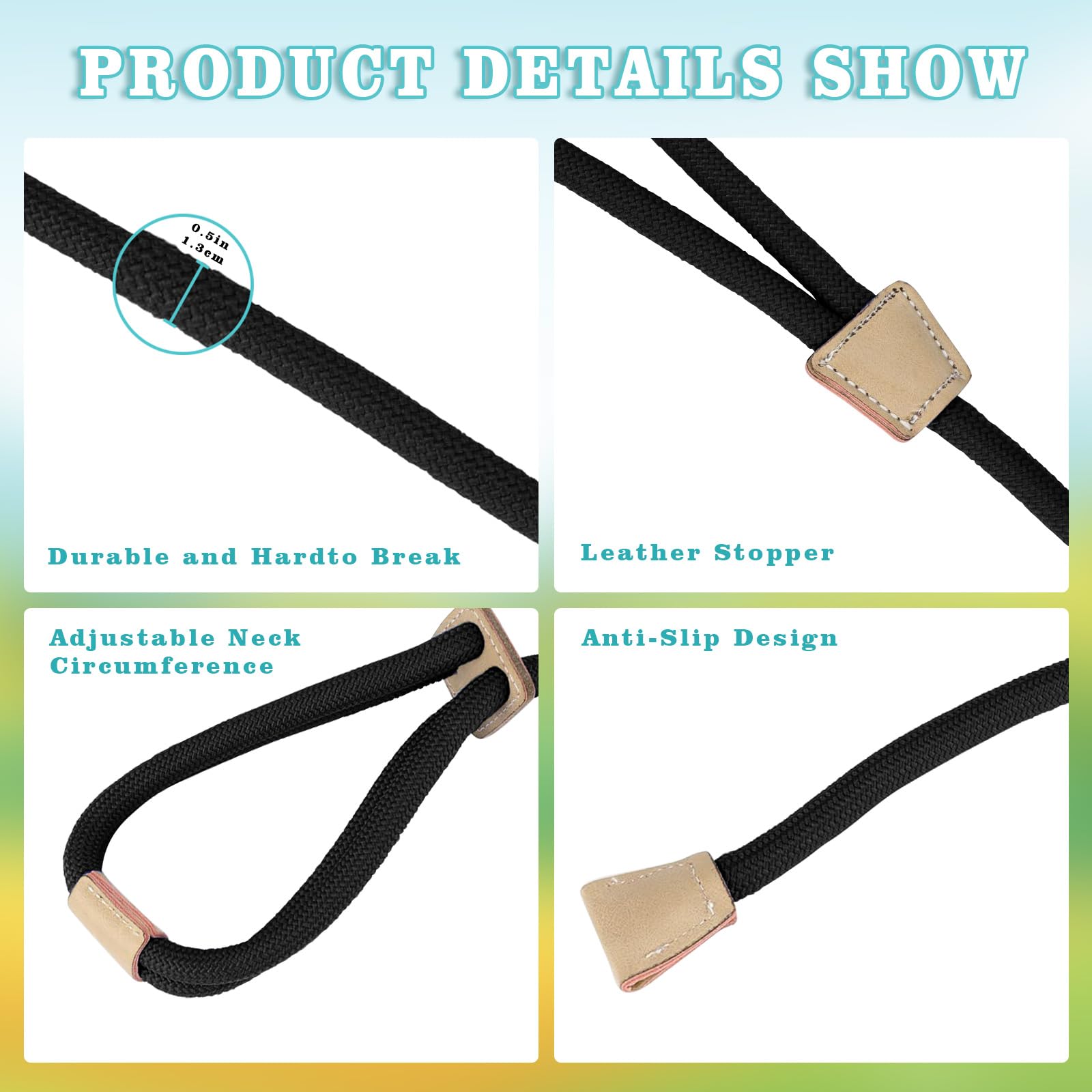 Mini Pig Supplies - Adjustable Pig Harness & 8ft Leash for Small to Medium Pet Pigs - Perfect for Outdoor Walks, Training & Travel Accessories