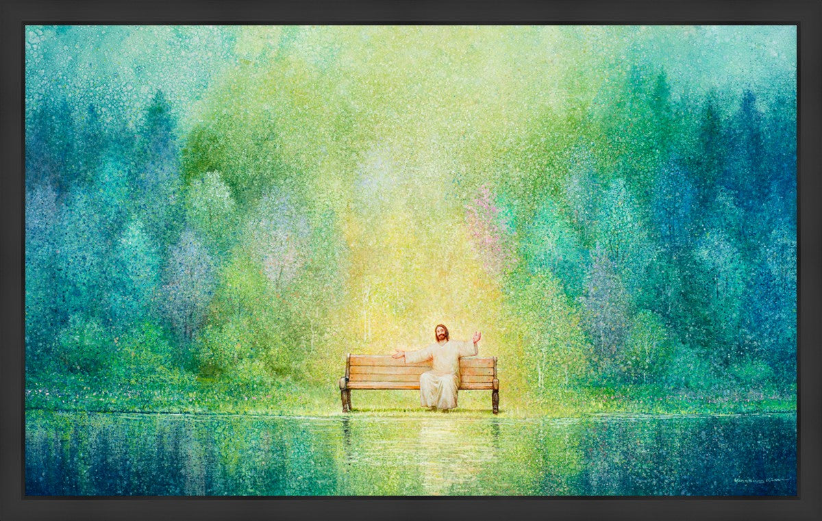 Come Unto Me and I Will Give You Rest - Inspirational Bible Verse Large Wall Art Decor for Living Room, Bedroom & Office - Perfect Christian Home Decor Gift