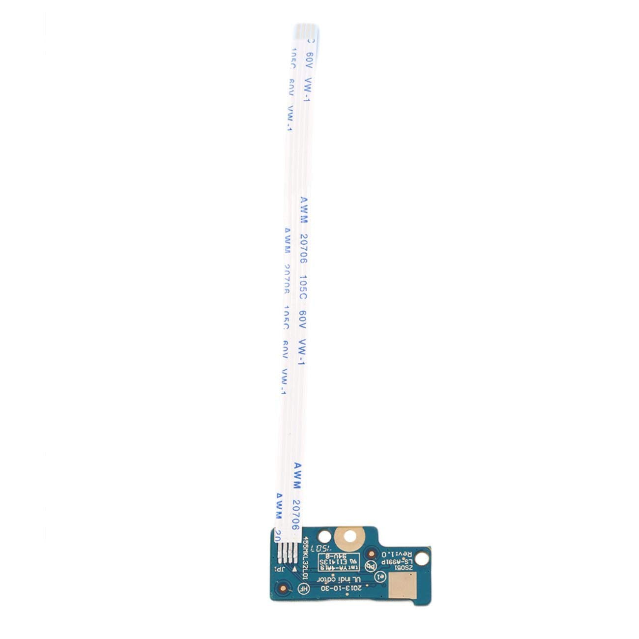 HP Pavilion 15 G 15 R Power Button Board & Cable Replacement Part 749650-001 LS A991P 455MKL32L01 - Compatible with HP Laptop Repair & DIY Fixes