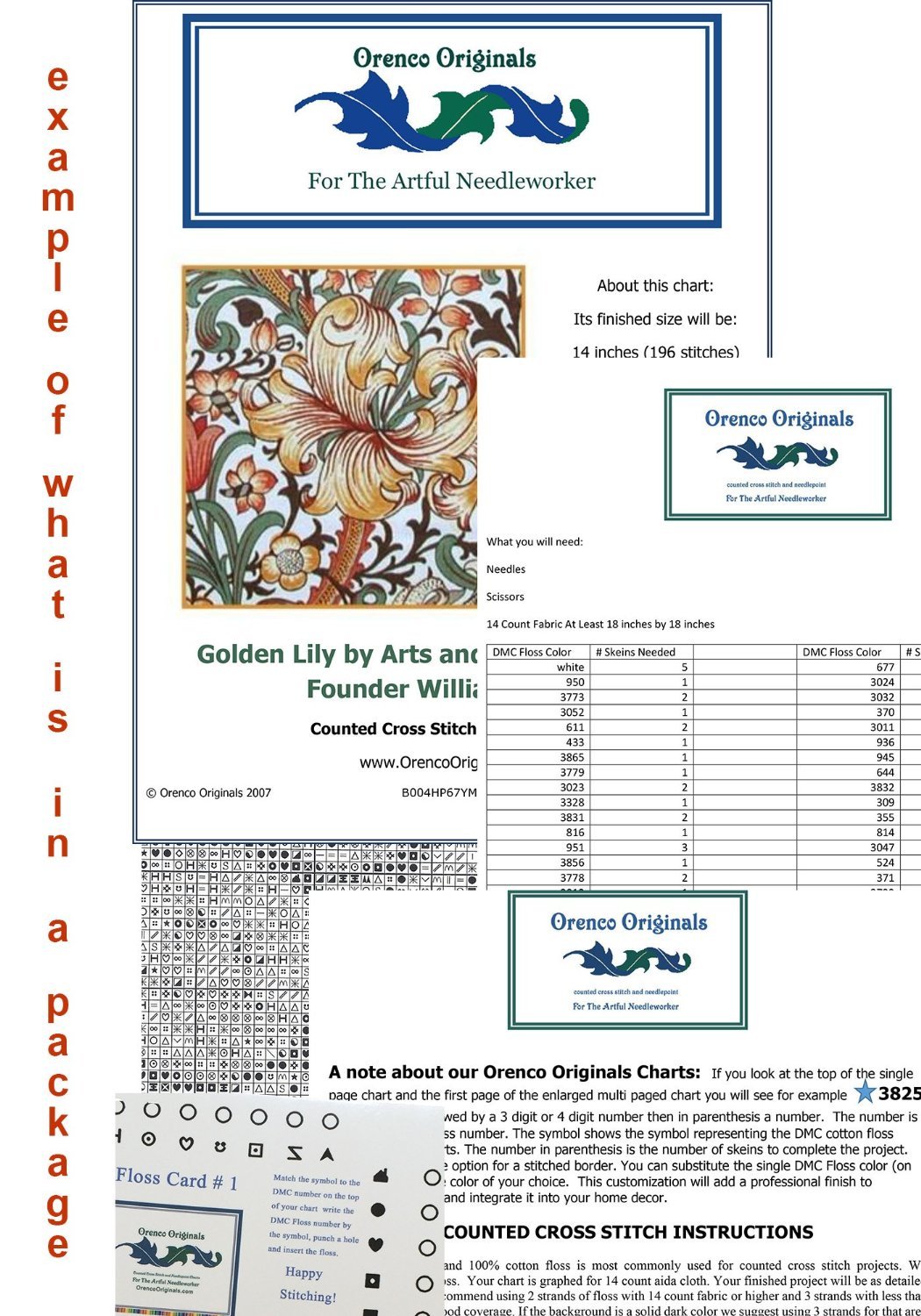 Orenco Originals Fire Tailed Sunbirds Cross Stitch Kit - Naturalist Gould Birds Counted Pattern for Home Decor & Wall Art