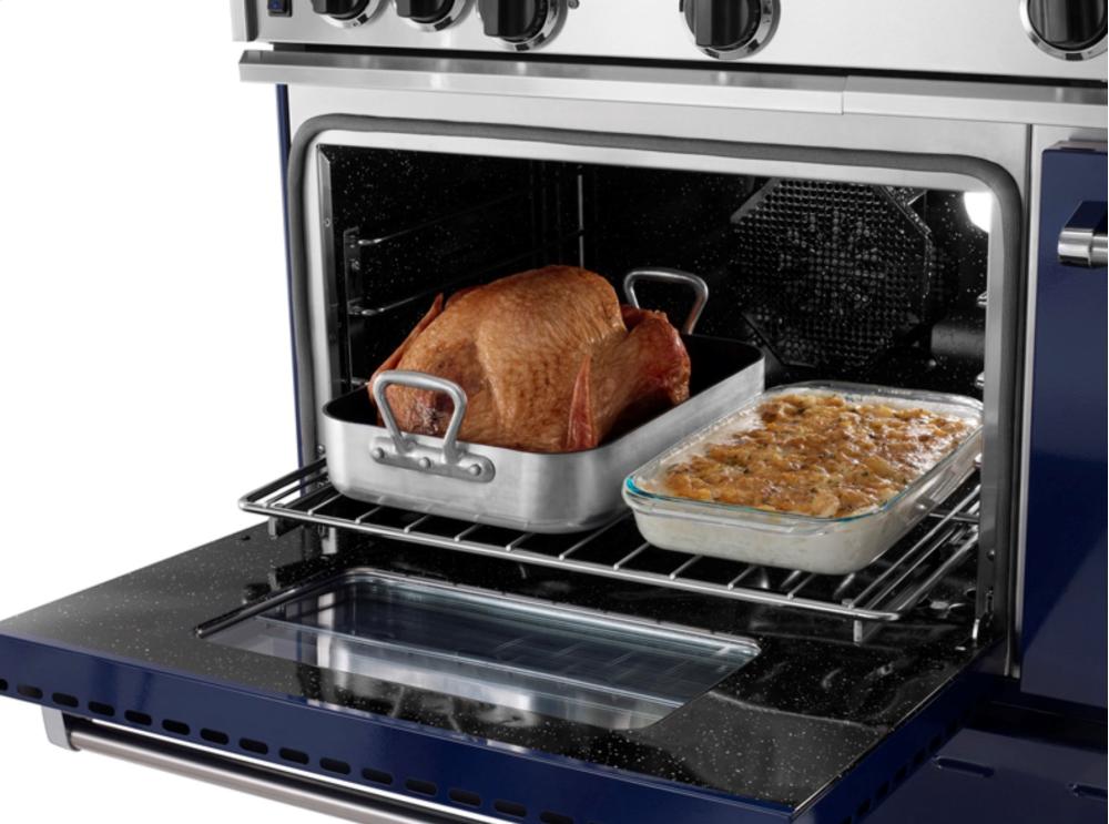 Bluestar RNB6010BV2 60-Inch Professional Gas Range with 6 Burners & Griddle - Ideal for Home Chefs & Commercial Kitchens