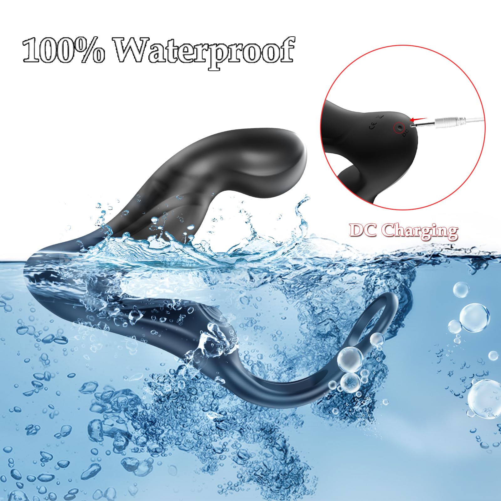 **HNNPY Anal Dildo for Men - Vibrating Prostate Massager with APP Remote Control, Cock Ring & Tapping Stimulator | Adult Sex Toy for Couples & Solo Play | Enhance Pleasure & Intimacy**    *(Use for prostate stimulation, solo play, or couples' fun – discreet, powerful vibrations for ultimate pleasure.)*