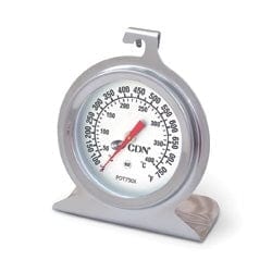 Premium CDN High Heat Oven Thermometer - 600°F Stainless Steel Cooking Thermometer for Baking, Roasting & Grilling - Perfect for Kitchen, BBQ and Outdoor Cooking