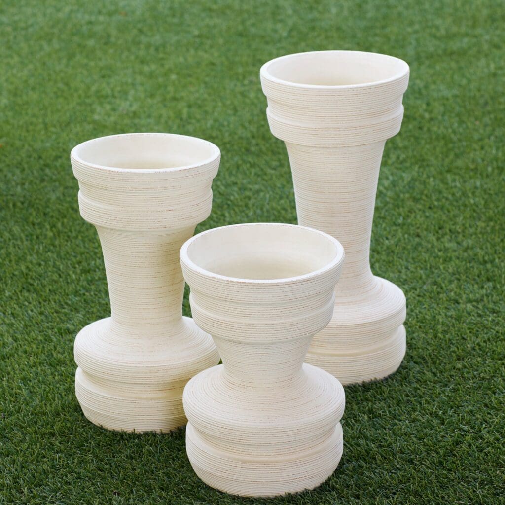 Cyan Design 11559 Taras Vase - White Small Ceramic Home Decor for Living Room, Dining Table & Wedding Centerpieces