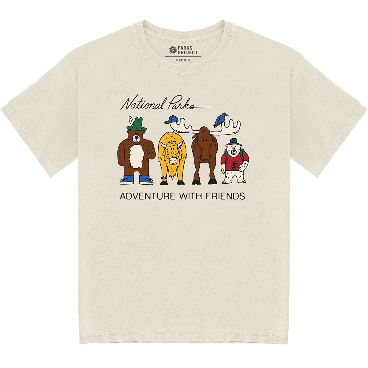 Adventure With Friends T-Shirt - Comfortable Graphic Tee for Outdoor Enthusiasts & Travel Lovers - Perfect for Hiking, Camping, and Road Trips