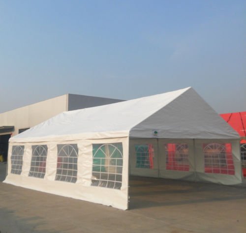 20 FT Wide Heavy Duty Party & Event Tent - Waterproof Outdoor Canopy Shelter for Weddings, Picnics & Backyard Gatherings