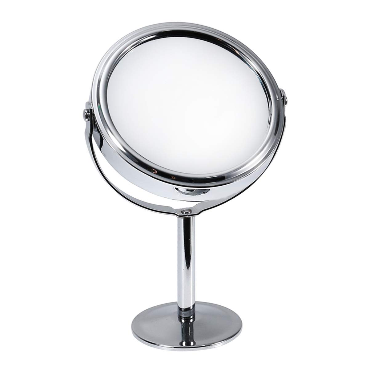 iplusmile 360° Rotating Double-Sided Magnifying Vanity Mirror - Round Hanging & Tabletop Makeup Mirror with Stand | Portable for Travel, Home, Bathroom & Dressing Room