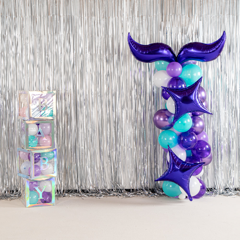 Balloonify Sparkle Mermaid Balloon Arch Garland Kit - 89 Pieces Birthday Party Decorations | Perfect for Baby Showers, Birthday Parties & Mermaid Themed Events