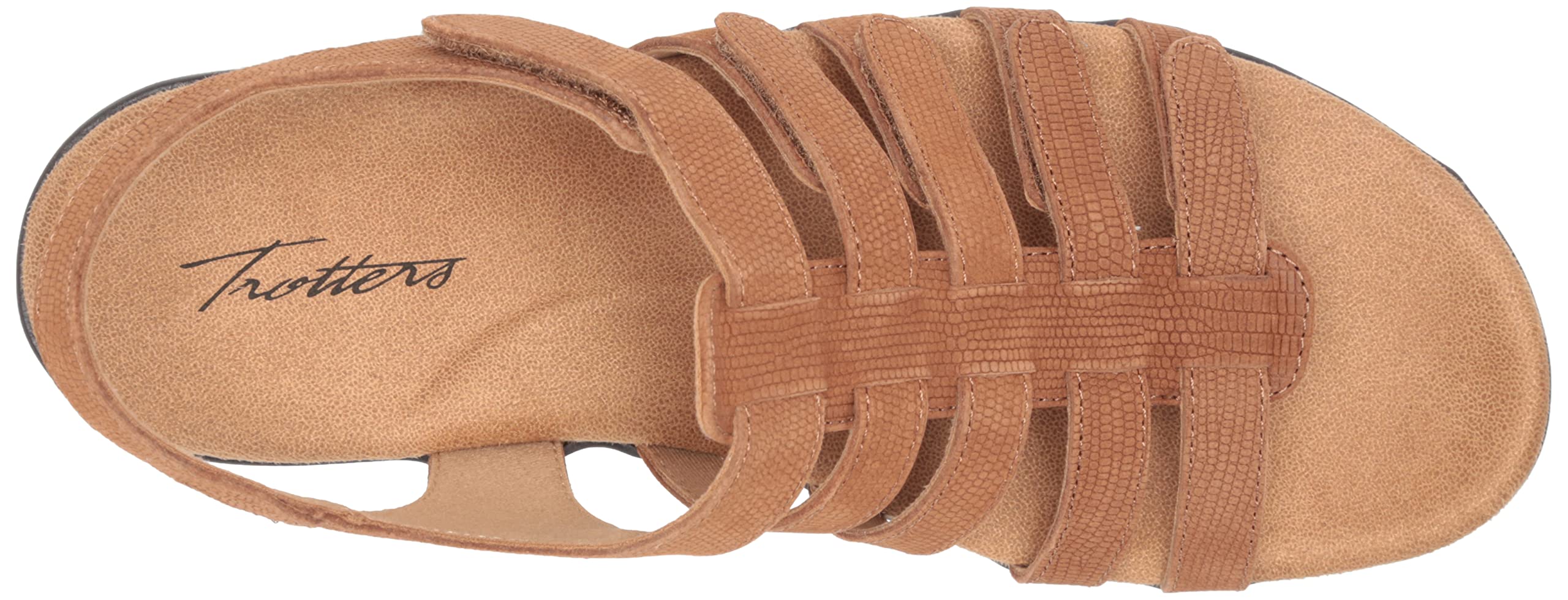 Trotters Women's Comfortable Flat Sandals - Breathable Summer Casual Shoes for Walking, Beach, Vacation & Outdoor Activities