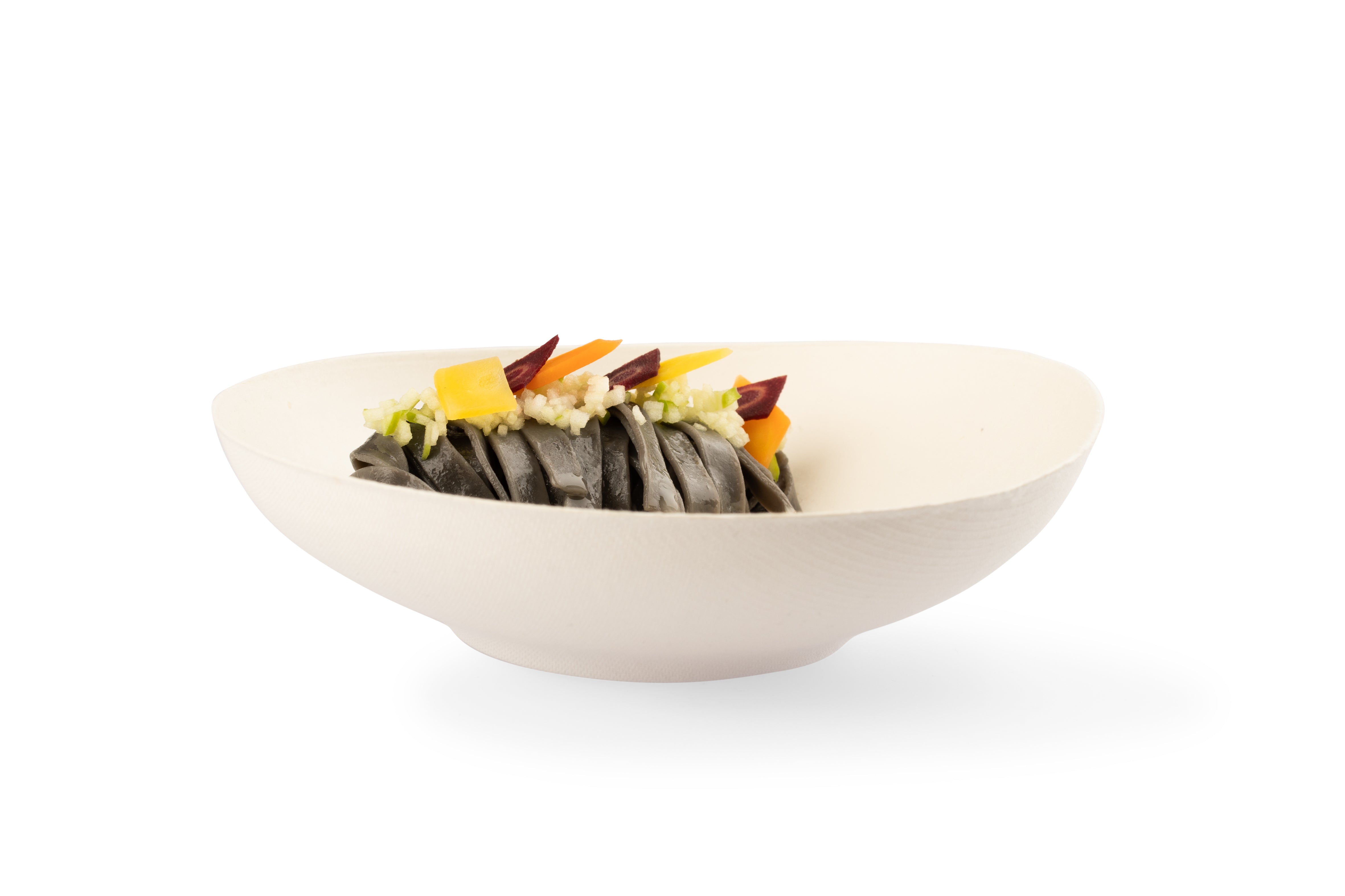 Bagastro Midori Wide Bowl - Large Ceramic Serving Bowl for Salads, Pasta, and Snacks - Perfect for Entertaining, Family Dinners, and Kitchen Decor