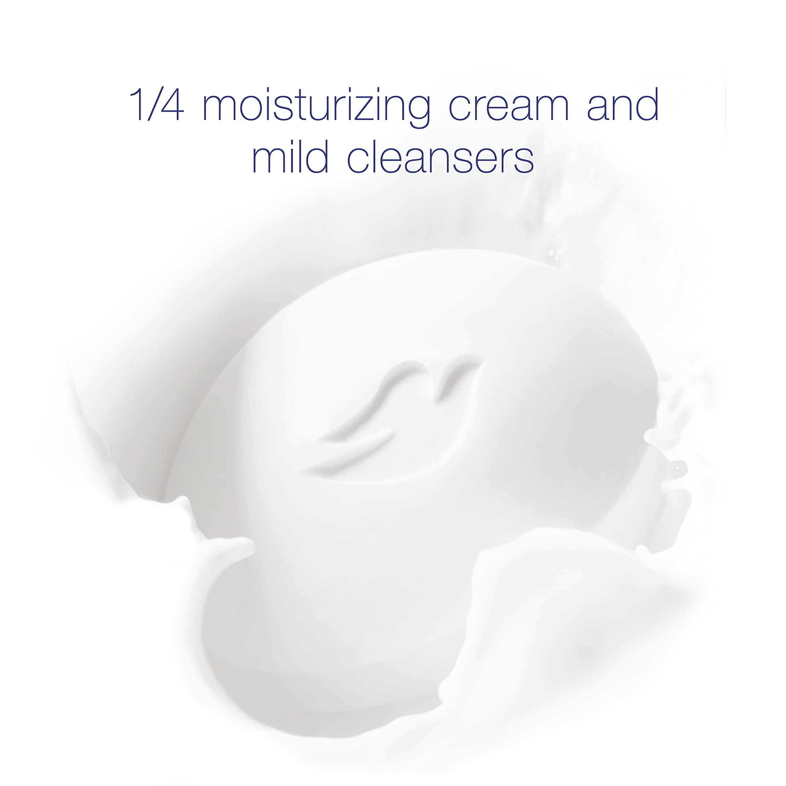 Dove Beauty Bar Original 24 Count Deep Moisture Body Wash 30.6 oz - Gentle Cleansing for Dry Skin, Nourishing Shower Soap for Daily Use - Perfect for Home, Gym & Travel