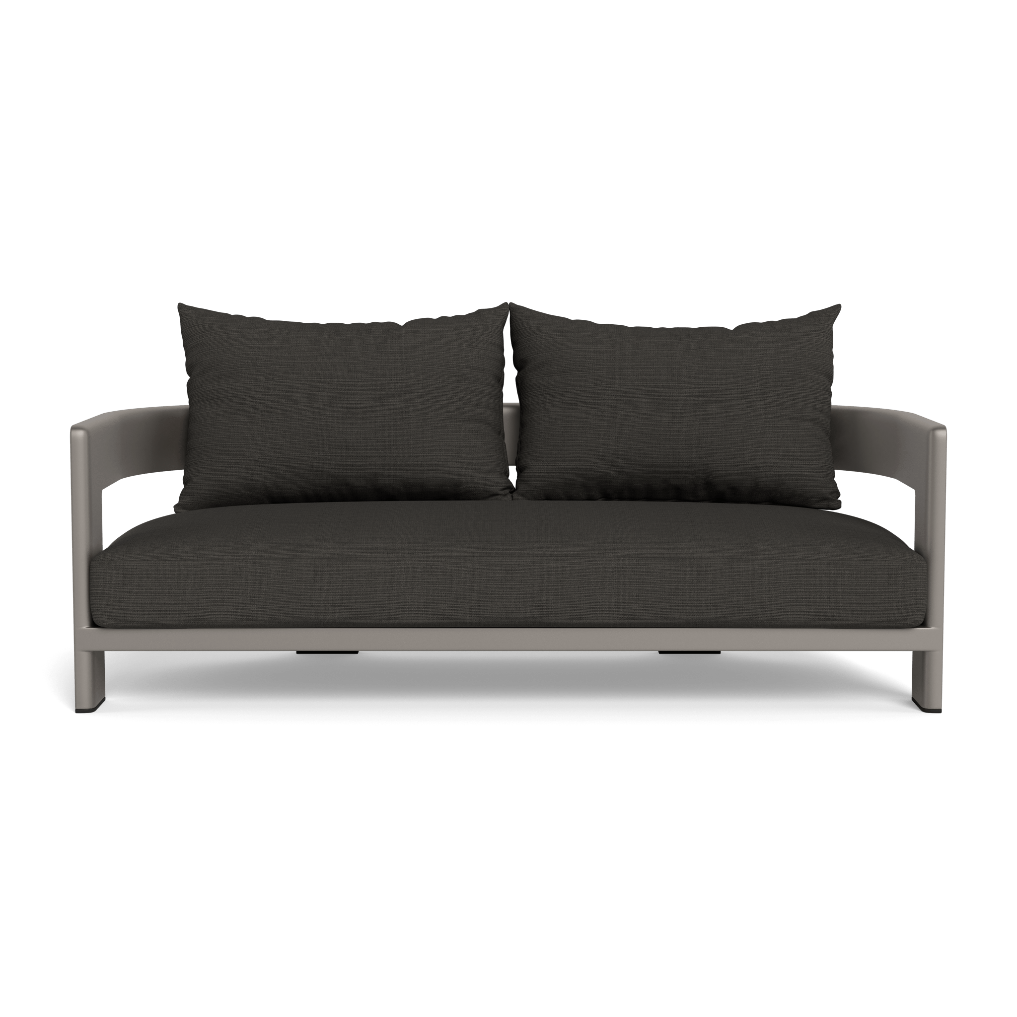 Victoria Aluminum 2-Seat Outdoor Patio Sofa - Lightweight & Weather-Resistant for Garden, Poolside, or Balcony Relaxation