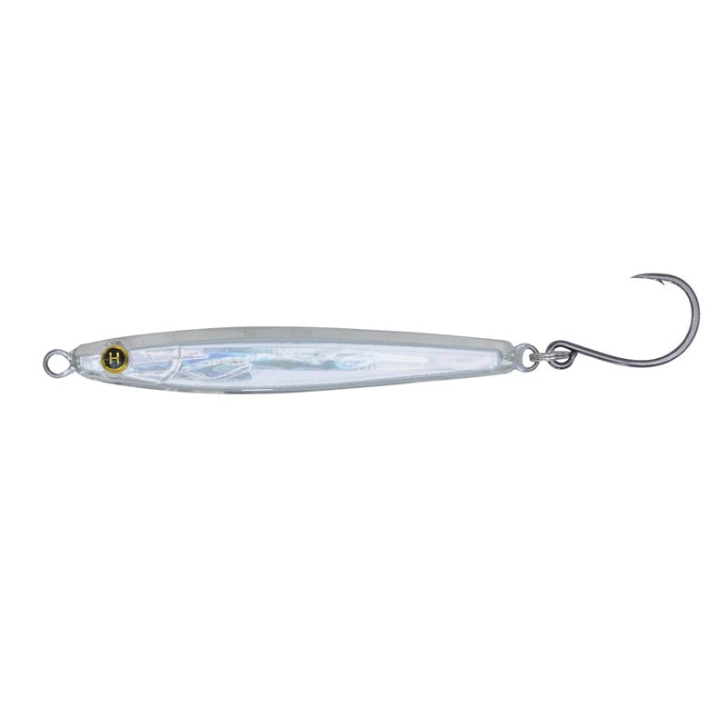 3 1/2 Inch Epoxy Jig with In-Line Hook (7/8 oz) - Saltwater Fishing Lure for Bass, Walleye & Trout - Perfect for Deep Water Jigging & Casting