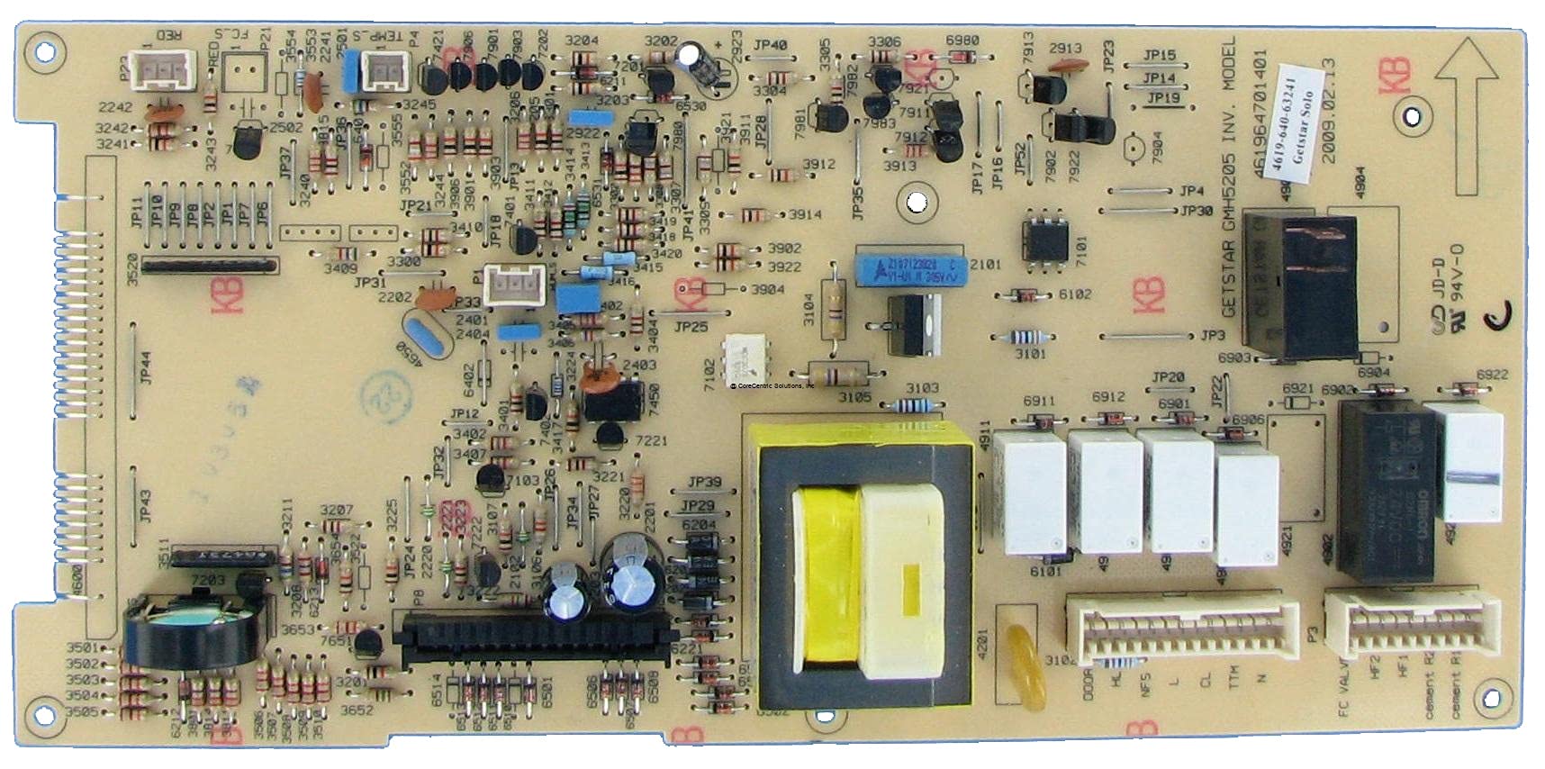 CoreCentric Remanufactured Microwave Control Board Replacement for Whirlpool W10316964 WPW10316964 - Fixes Heating & Timer Issues for Whirlpool Microwaves