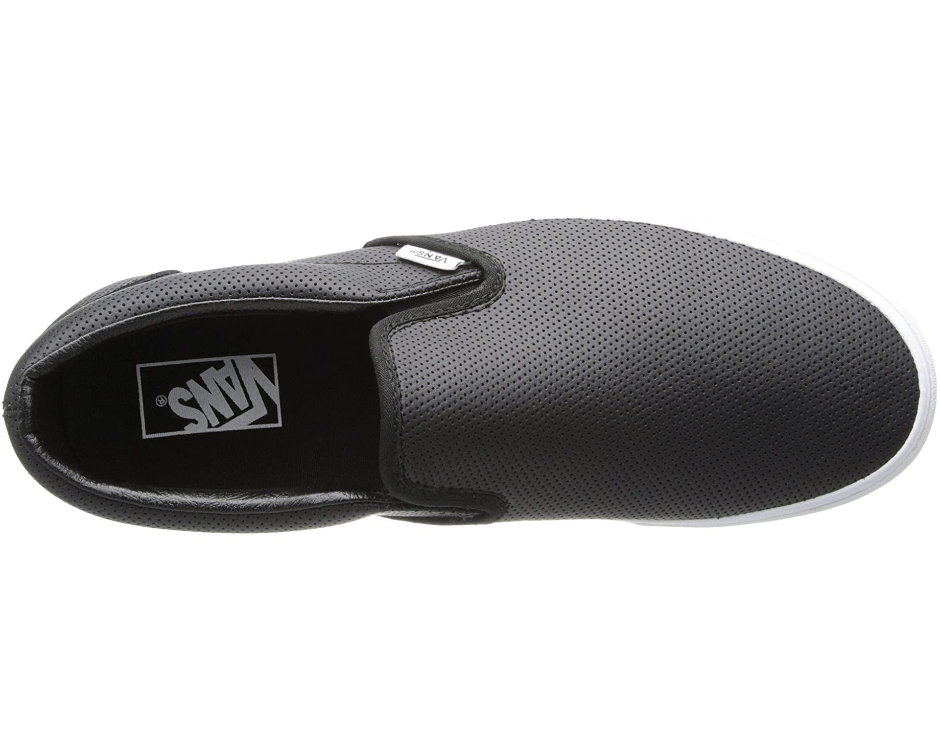 Vans Unisex Slip-On Shoes for Men & Women - Genuine Perf Leather, Comfortable & Stylish, EU Size 42 - Perfect for Casual Wear, Skateboarding & Street Fashion
