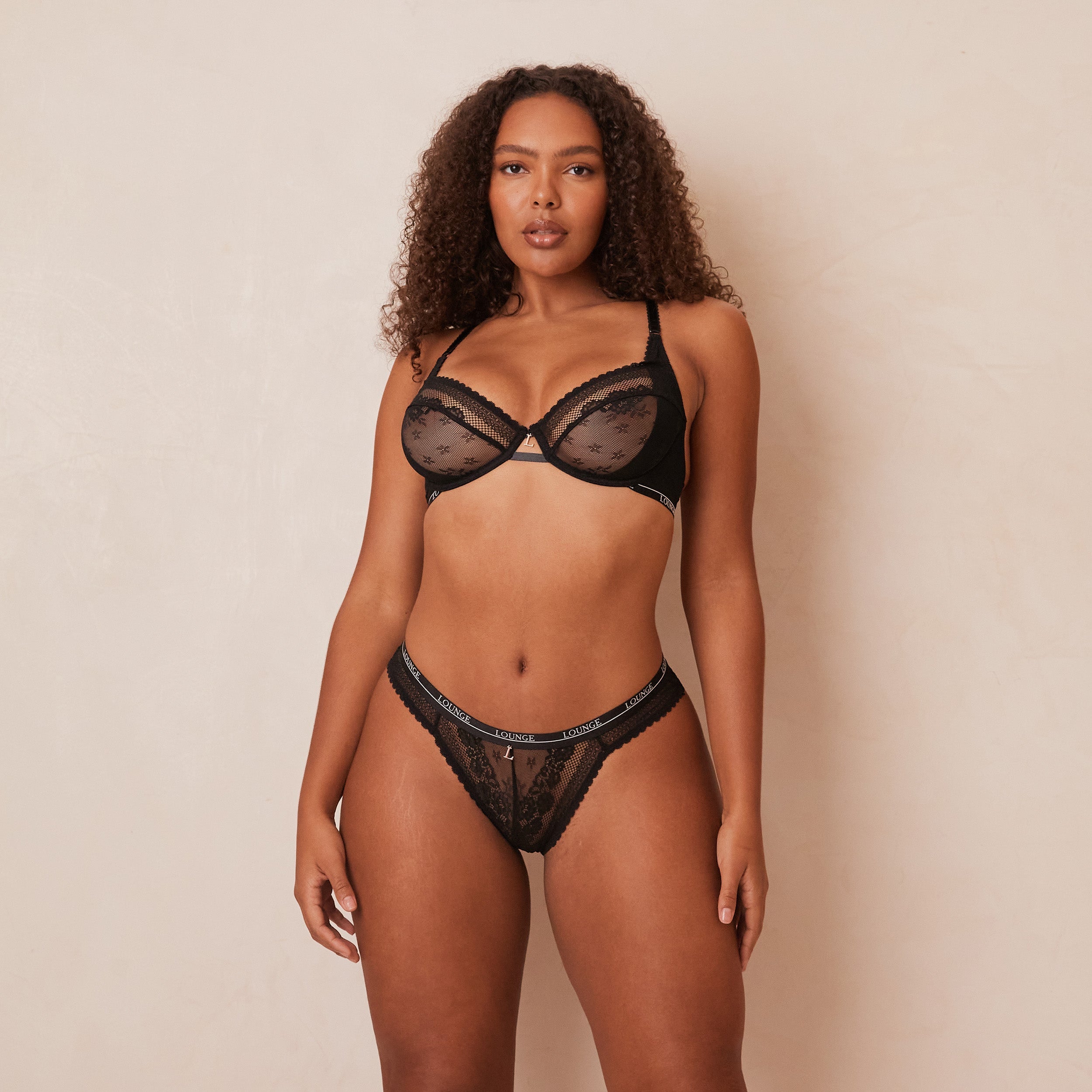 Liberty Balcony Bra - Comfortable & Supportive Underwire Bra in Black | Perfect for Everyday Wear & Special Occasions