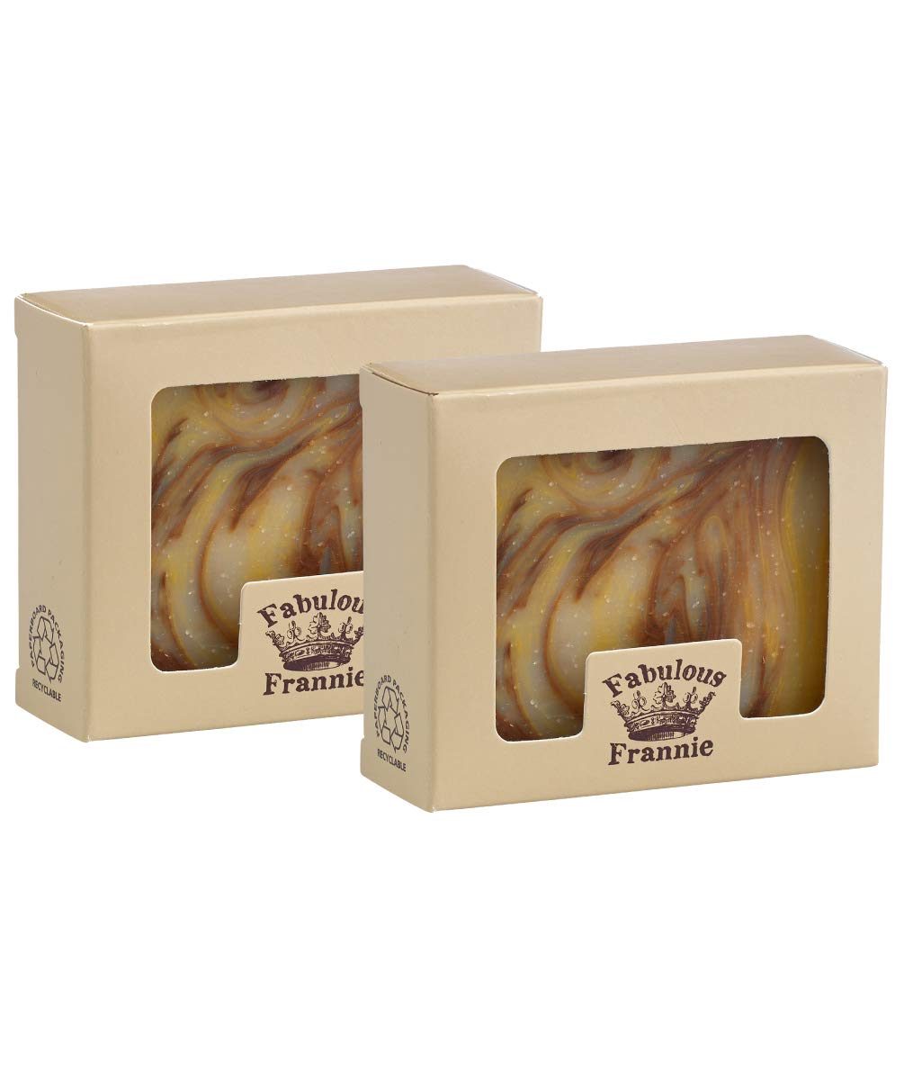 Organic Patchouli Essential Oil Soap Gift Set - 4oz Each, Pack of 2 - Handmade with Pure Essential Oils for Aromatherapy, Relaxation & Skin Care