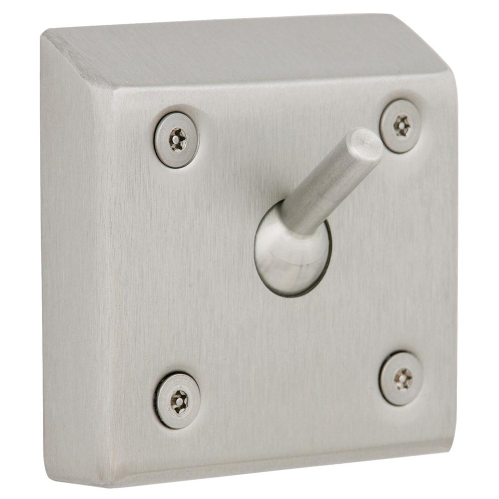 Bradley SA36 Satin Tension Front Mounted Towel Hook - Bathroom & Kitchen Organizer for Towels, Robes, and Accessories