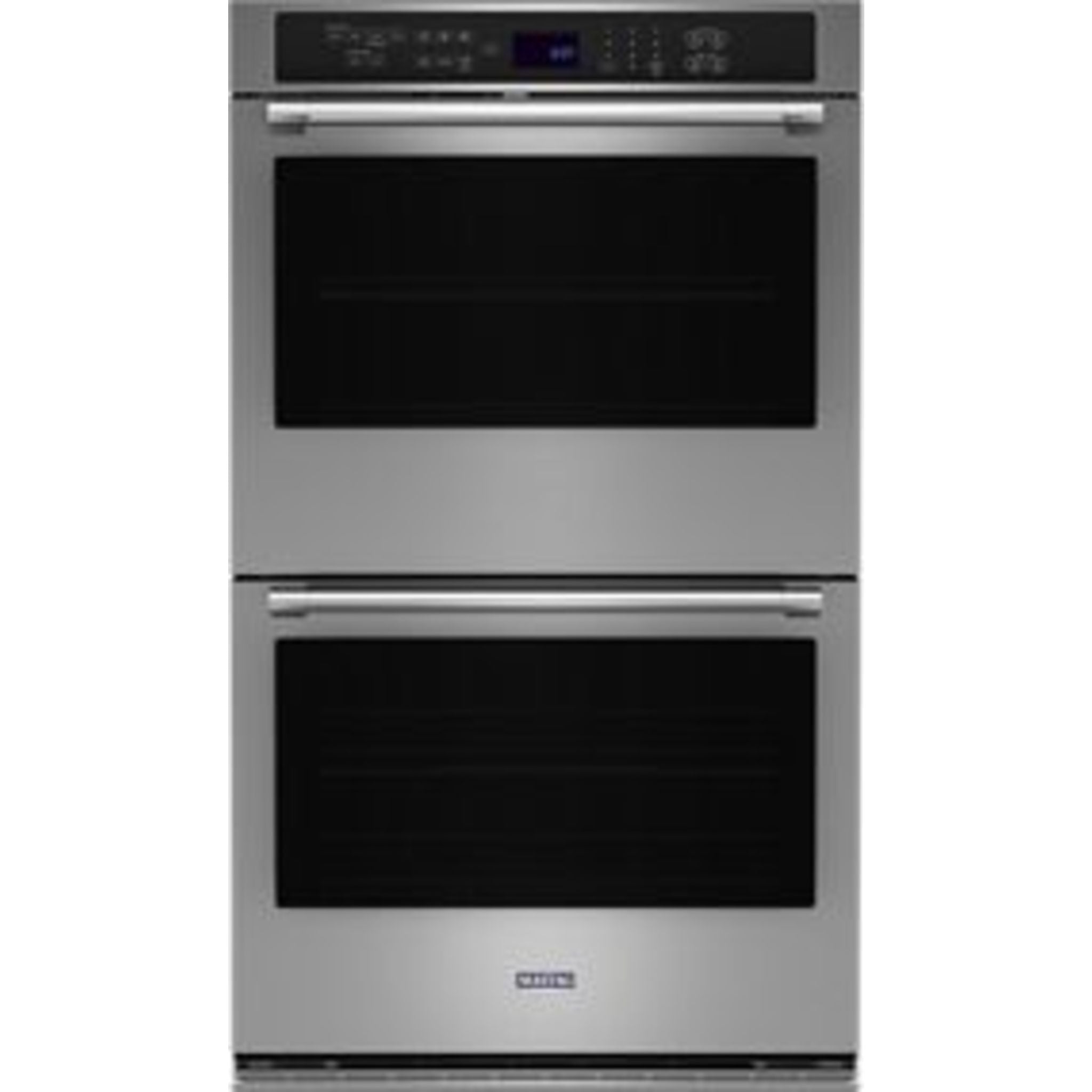 Maytag 27 Inch Convection Wall Oven - Stainless Steel, Fingerprint Resistant (MOED6027LZ) | Built-In Electric Oven for Modern Kitchen, Baking & Roasting