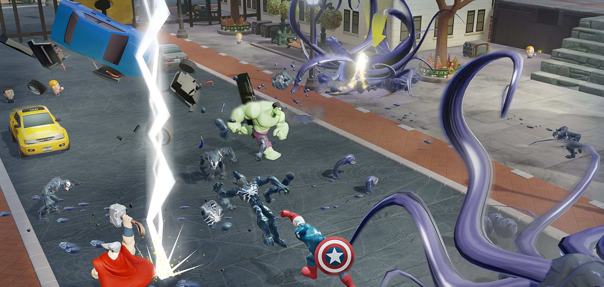 Disney Infinity 3.0 Toy Box Takeover Expansion Game - Compatible with All Disney Infinity 3.0 Base Systems | Fun Family Adventure Game for Kids & Collectors | Perfect for Game Nights & Disney Fans