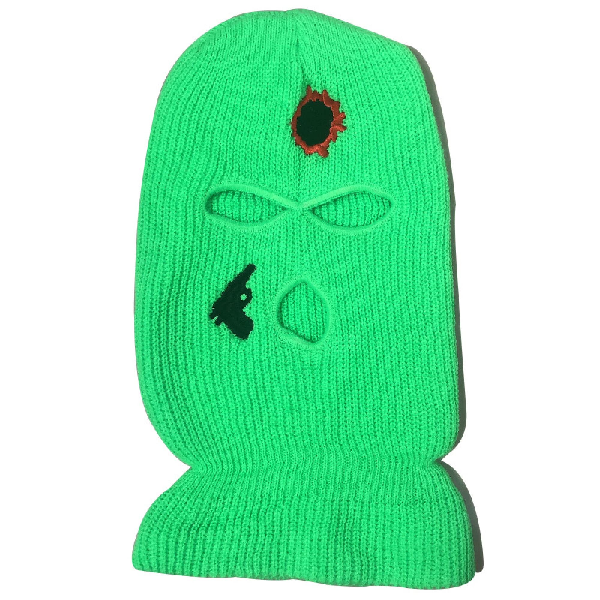 ISWMM 3-Hole Ski Mask - Wool Knit Winter Balaclava for Men & Women - Warm Windproof Face Cover for Skiing, Snowboarding, Cycling & Outdoor Activities