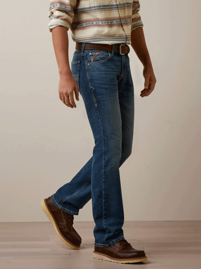 Ariat Men's M7 Slim Griffen Straight Jean Brighton - Durable Work & Casual Denim Pants for Outdoor & Everyday Wear