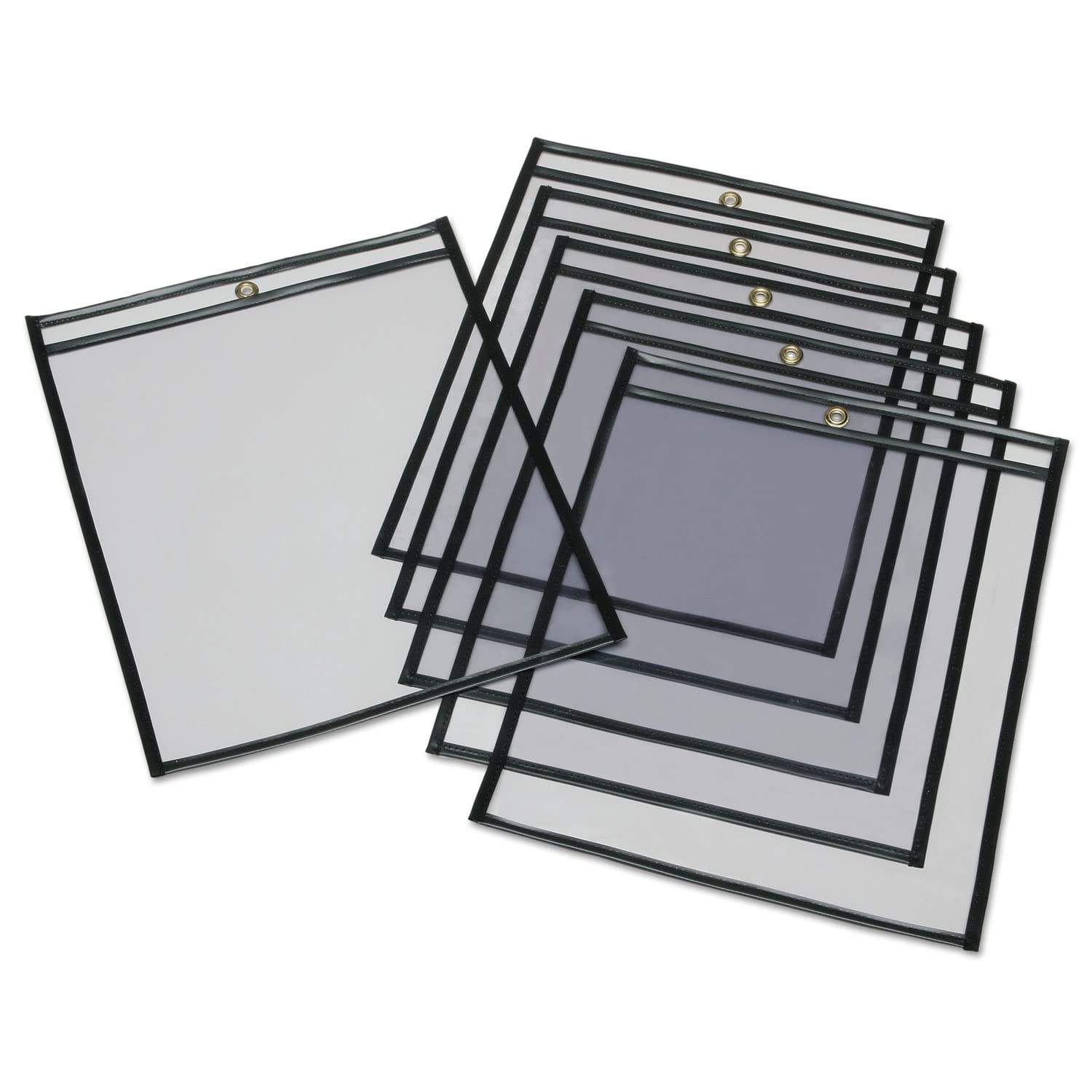 SKILCRAFT® Clear Plastic Envelopes - 100 Pack - Heavy Duty Transparent Mailing Sleeves for Documents, Photos & Letters - Office, School & Home Organization Supplies - NSN2729805 by AbilityOne®