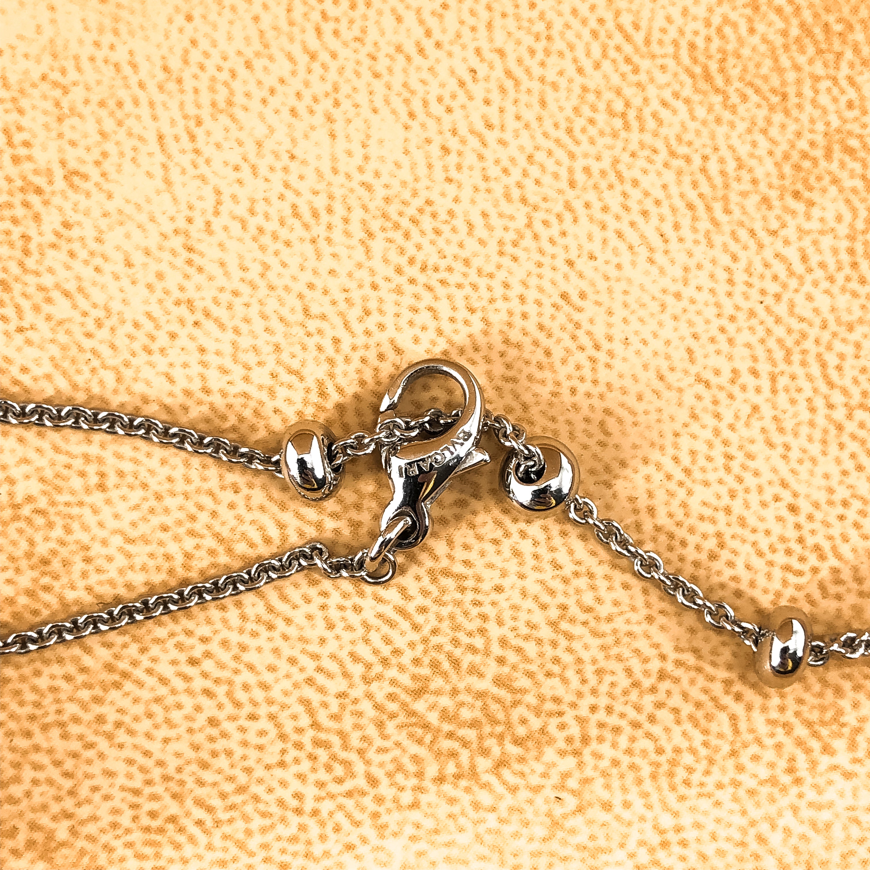 Bulgari 18k White Gold Bzero1 Charm Necklace for Women - Luxury Italian Jewelry Gift for Anniversary, Birthday & Special Occasions