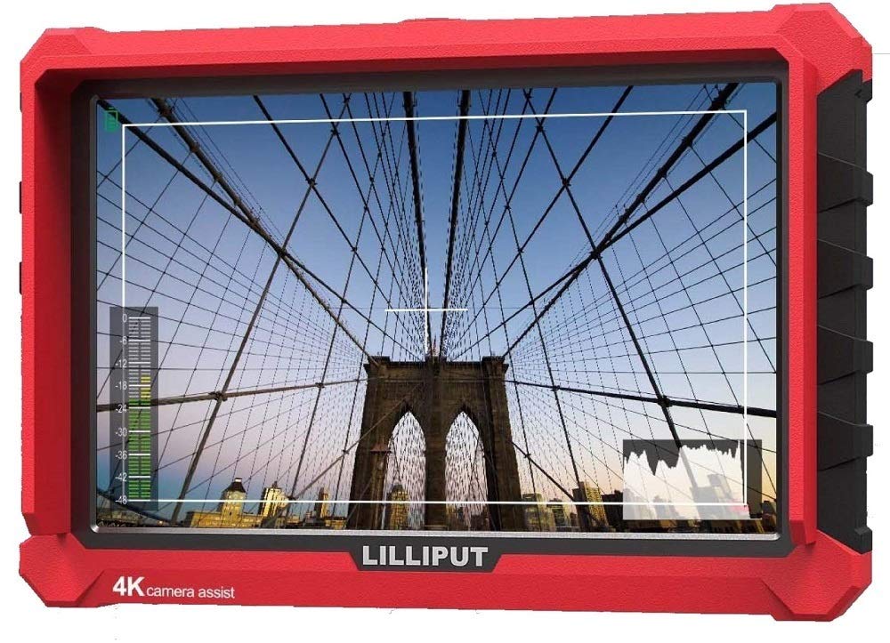 Lilliput A7s 7 Inch Full HD Monitor with 4K Camera Assist - Perfect for DSLR Filmmaking, Video Production & On-Set Monitoring