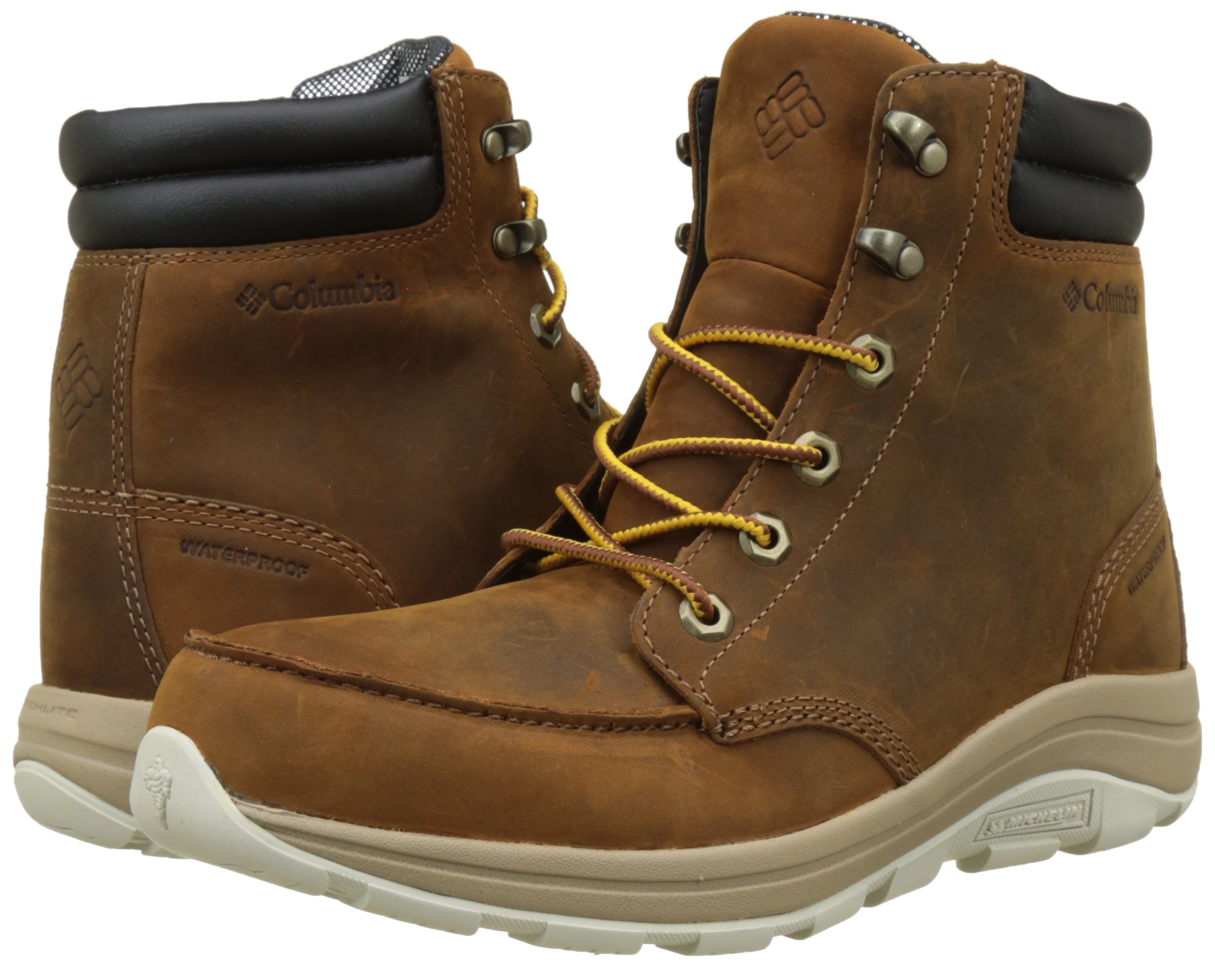 Columbia Men's Bangor Boot Omni-Heat Ankle - Waterproof Winter Hiking Boots for Men with Thermal Insulation - Perfect for Snow, Ice & Cold Weather Outdoor Activities
