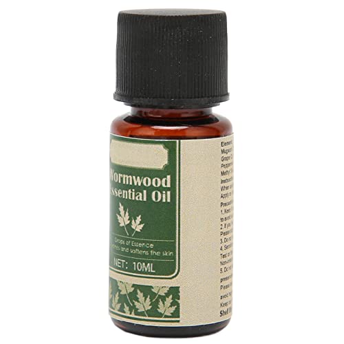 Wormwood Essential Oil 10ml - Pure Aromatherapy Oil for Body Massage, Pain Relief & Skin Nourishment | Perfect for Spa, Beauty Salon & Home Relaxation