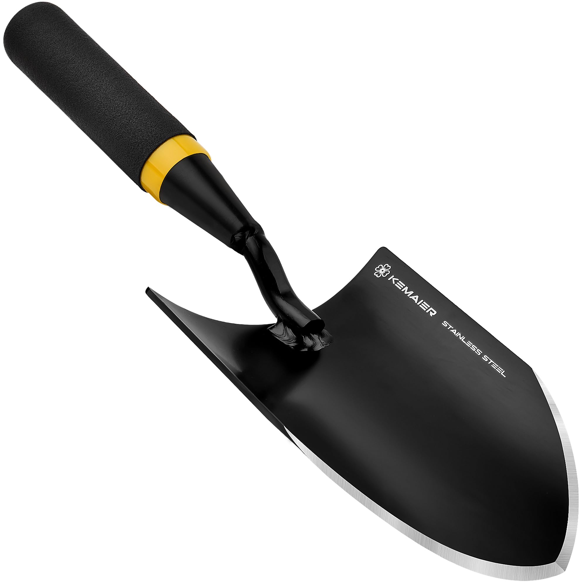 Premium Heavy Duty Stainless Steel Garden Trowel & Shovel Set - Rustproof Digging & Weeding Tools for Gardening, Planting, Landscaping - Perfect for Flower Beds, Vegetable Patches & Outdoor Projects