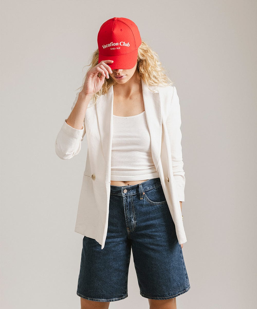 Stylish Vacation Club Trucker Hat - Adjustable Snapback Cap for Men & Women - Perfect for Travel, Beach, and Outdoor Adventures