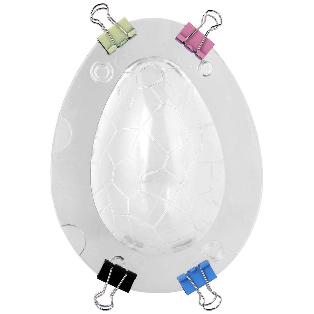 Jeffergarden DIY Easter Egg Chocolate Mold - Cake Baking Molds for Easter, Birthday & Holiday Decorating - Premium Baking Tools for Chocolate, Candy & Fondant